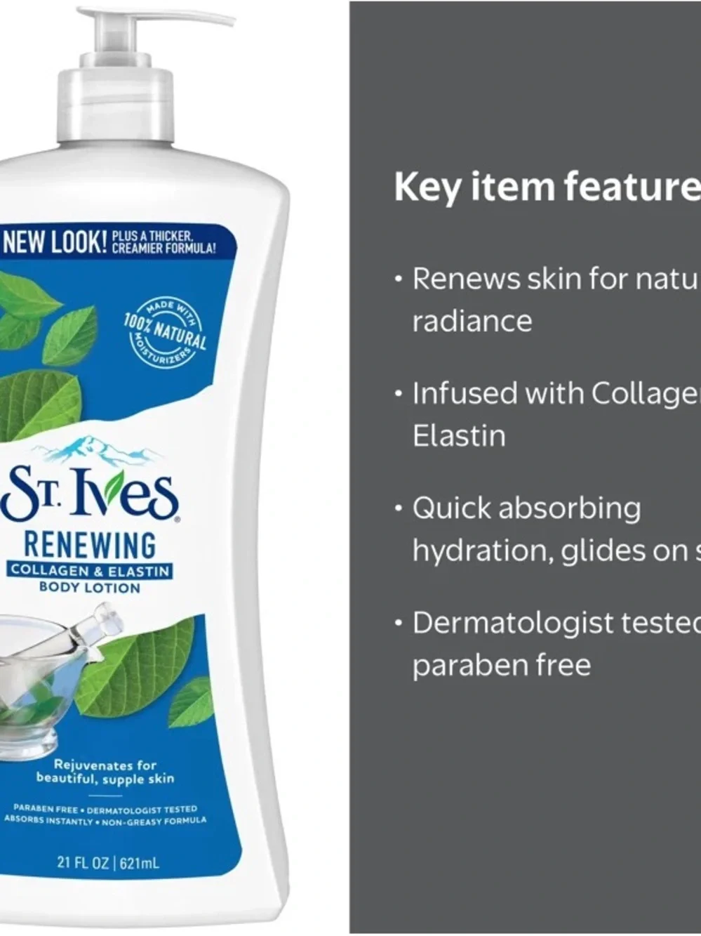 St. Ives Renewing Collagen & Elastin Body Lotion 21 oz Moisturizer⁠